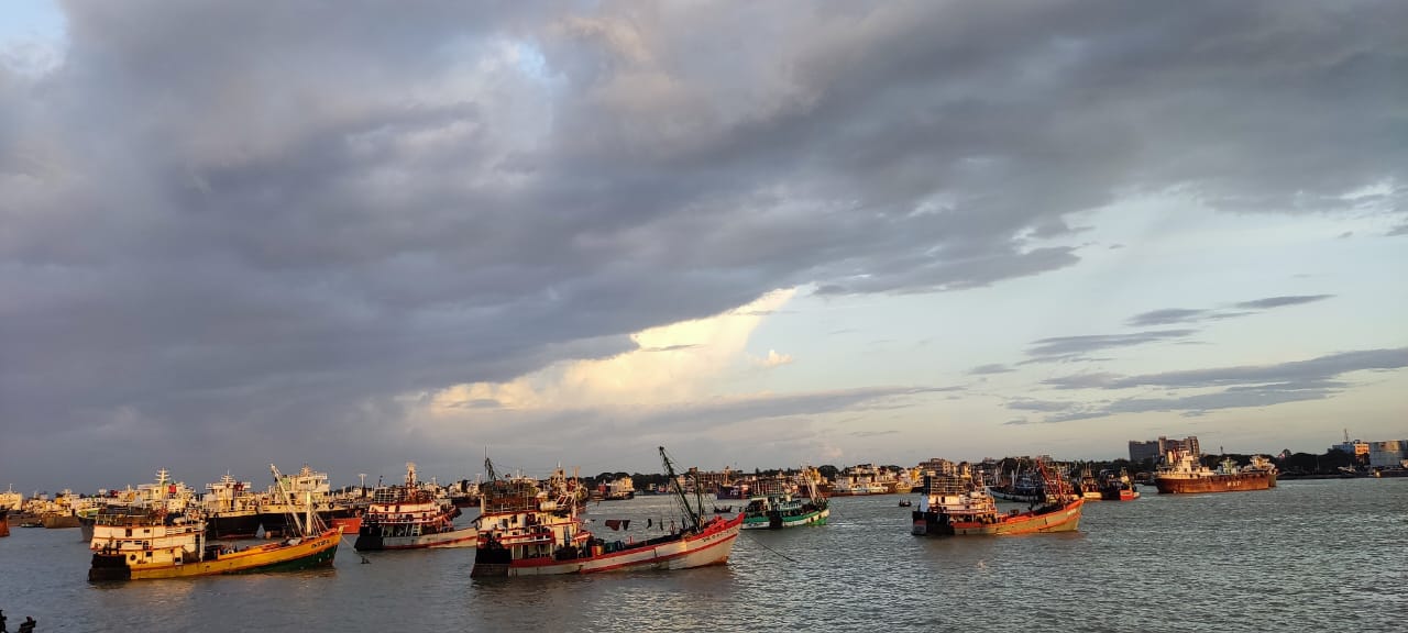 Ships at Chittagong Port